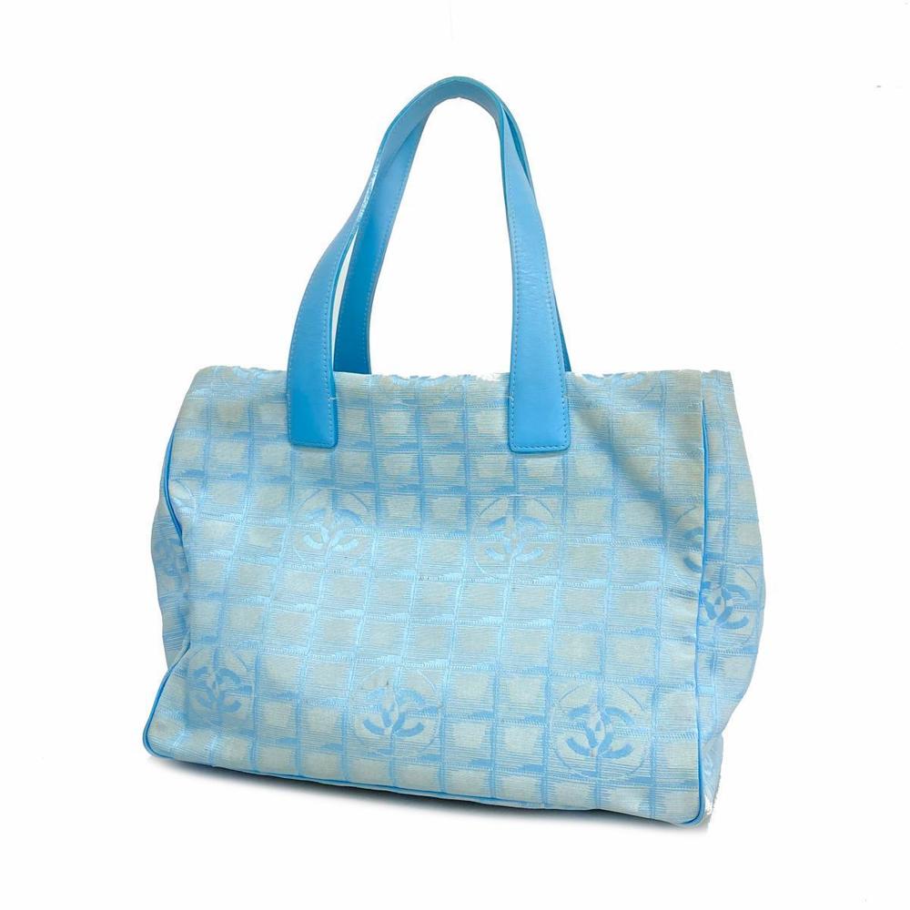 Chanel Nylon Tote Bag Blue